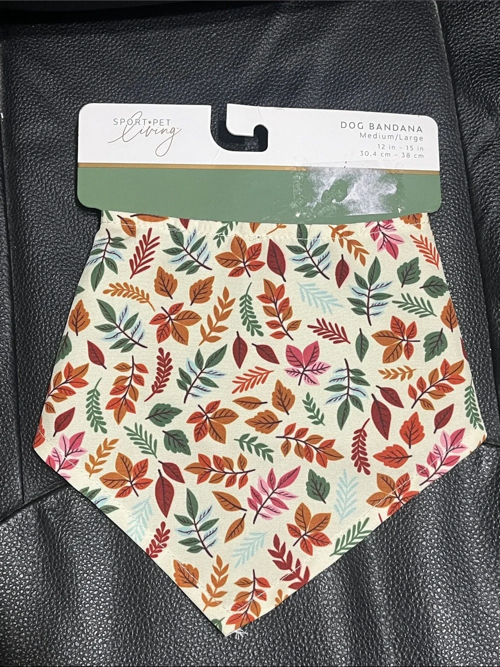 SportPet Fall Florals Pet Bandana size M/L NWT